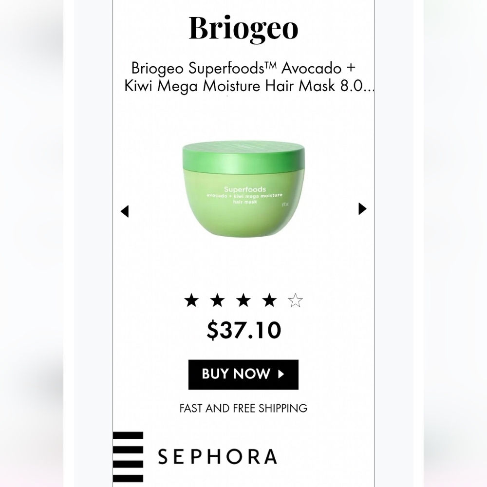 Briogeo Super foods hair mask - Picture 4 of 5